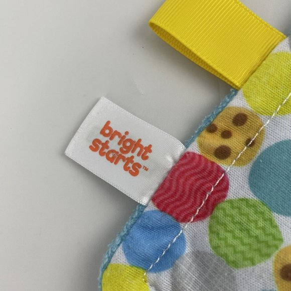 Bright Starts Sesame Street Abby 13" Baby Lovey Security Blanket Blue Pink - Picture 7 of 9